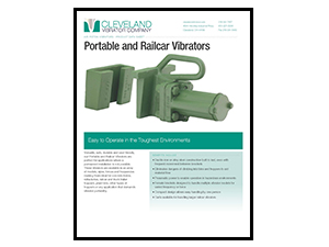 Portable Piston Vibrator Data Sheet